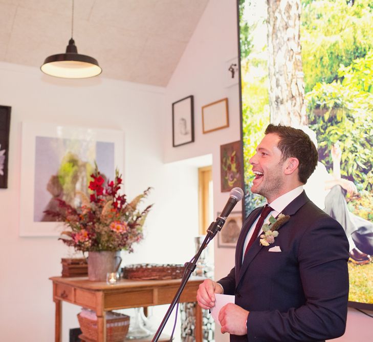 Wedding Speeches | Roth Bar and Grill, Somerset | Cotton Candy Photography