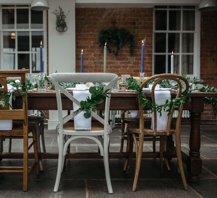 Macrame & Feathers For A Boho Wedding At The Kedleston Derby With Succulents & Foliage Details And Images By Magda K Photography