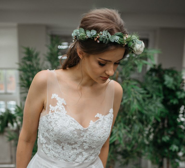 Macrame & Feathers For A Boho Wedding At The Kedleston Derby With Succulents & Foliage Details And Images By Magda K Photography