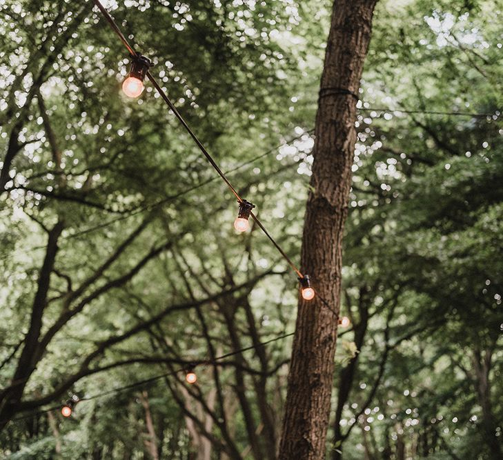 Woodland Wedding With Bride In Hermione De Paula & Reformation Silk Evening Dress With Groom In Tweed Hugo Boss & Images By Jason Mark Harris