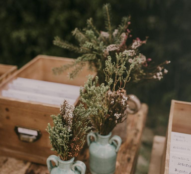 Table Plan Inspired by Library Cards For A Book Loving Couple