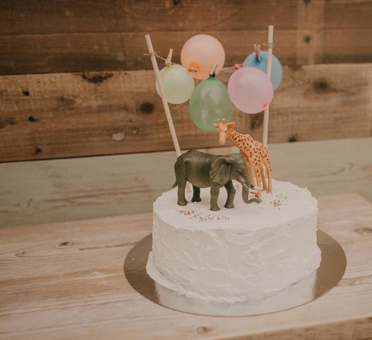 Birthday Cake For Children at Wedding