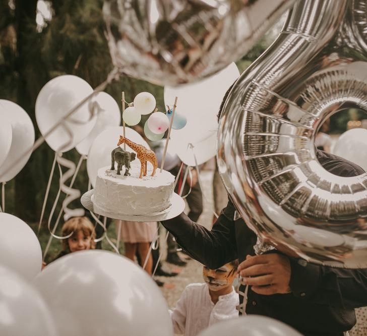 Birthday Cake For Children at Wedding