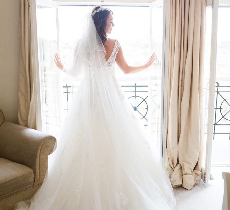 Bride in Pronovias