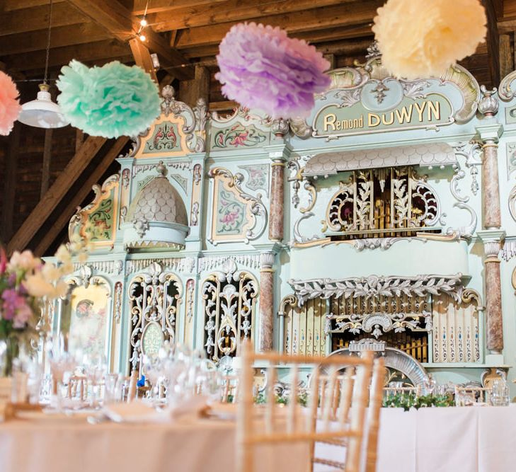 Pom Pom Wedding Decor