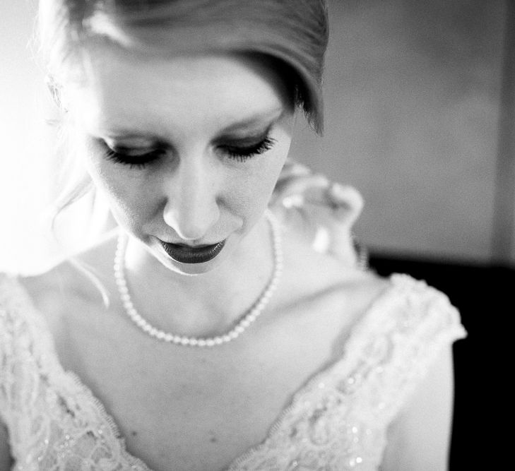 Getting Ready | David's Bridal Wedding Dress | Intimate Love Memories Photography