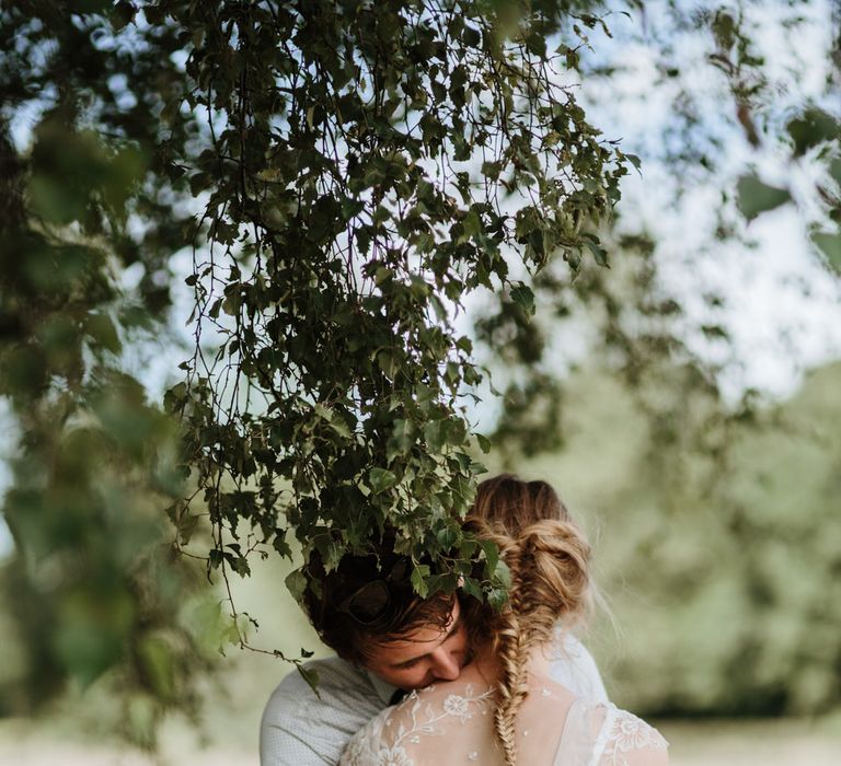 Festival Wedding At Campsite In Holland With A Picnic Reception & Images From Green Antlers Photography