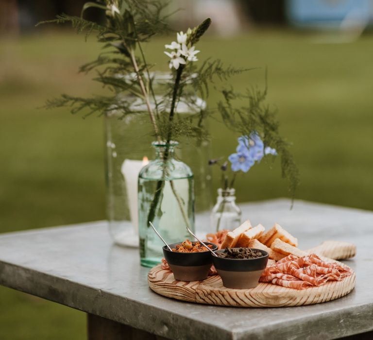 Festival Wedding At Campsite In Holland With A Picnic Reception & Images From Green Antlers Photography