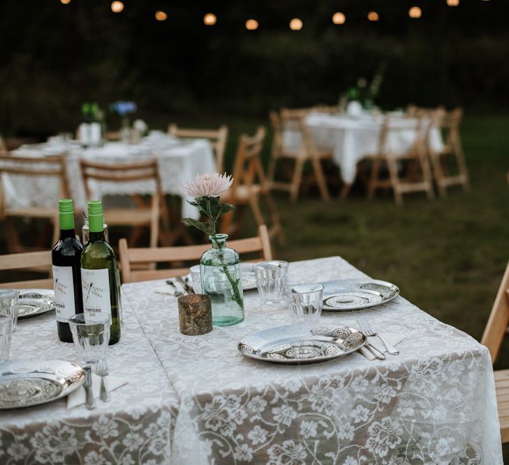 Festival Wedding At Campsite In Holland With A Picnic Reception & Images From Green Antlers Photography