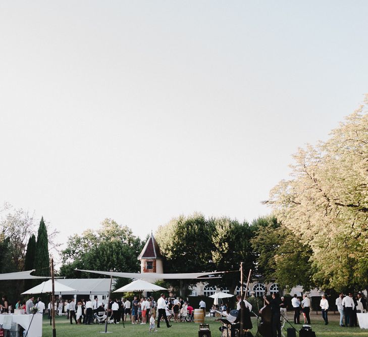 Outdoor Reception at Château Alpheran Provence | Sebastien Boudot Photography