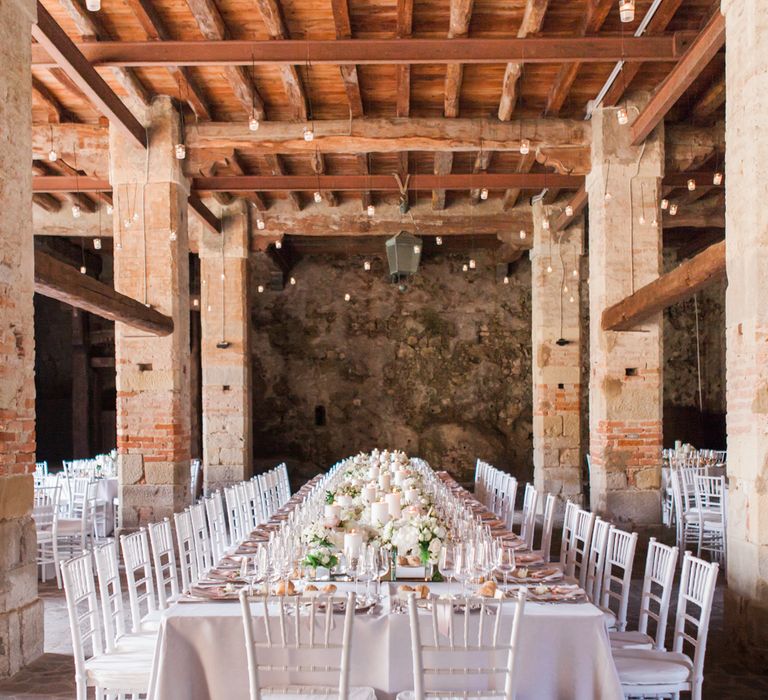 Beautiful Blush Pink Table Setting