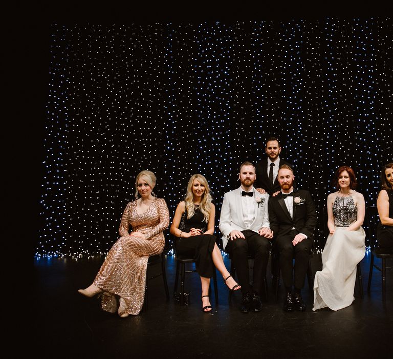 Groom & Groom in Tuxedos at Wedding Ceremony at The Epstein Theatre Liverpool