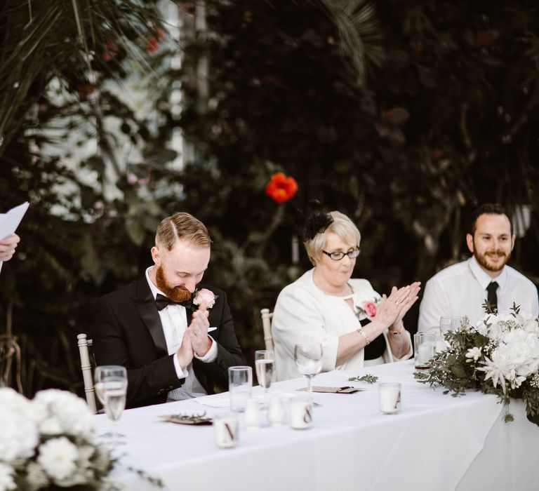 Wedding Speeches at Sefton Park Palm House Wedding