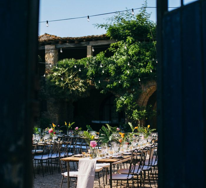 Tropical Themed Wedding in Costa Brava