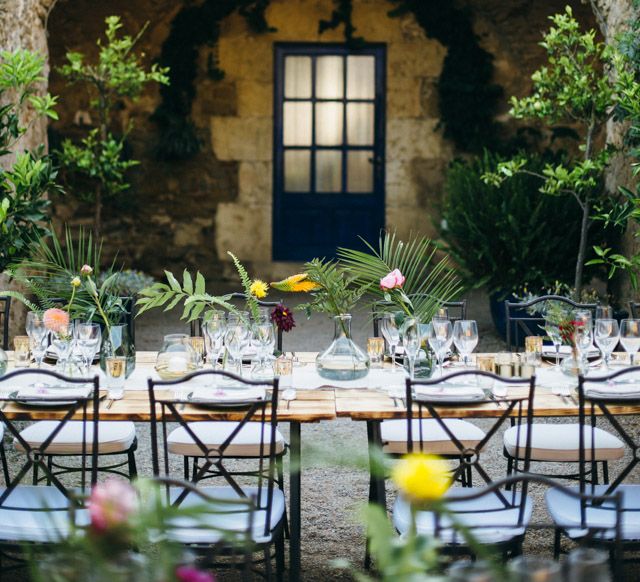 Tropical Themed Wedding in Costa Brava