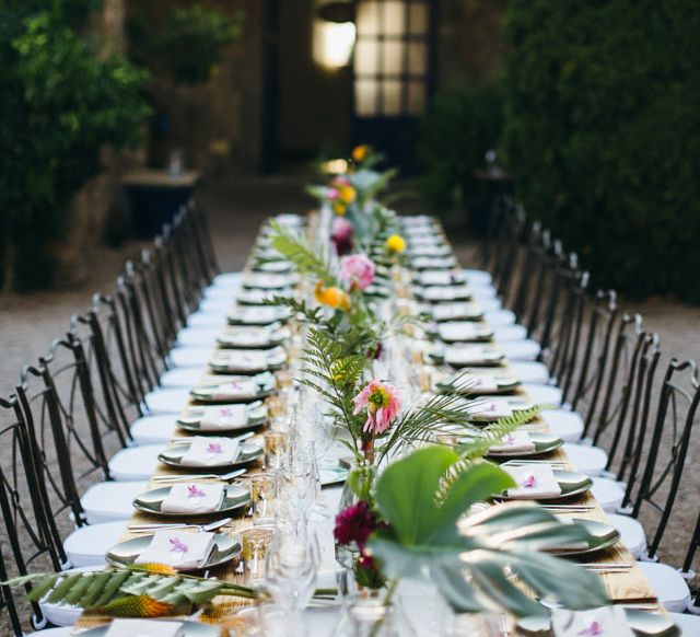 Tropical Themed Wedding in Costa Brava