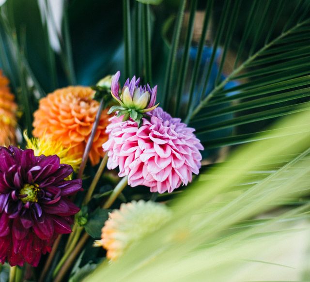 Tropical Themed Wedding in Costa Brava