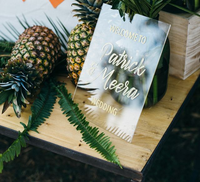 Tropical Themed Wedding in Costa Brava