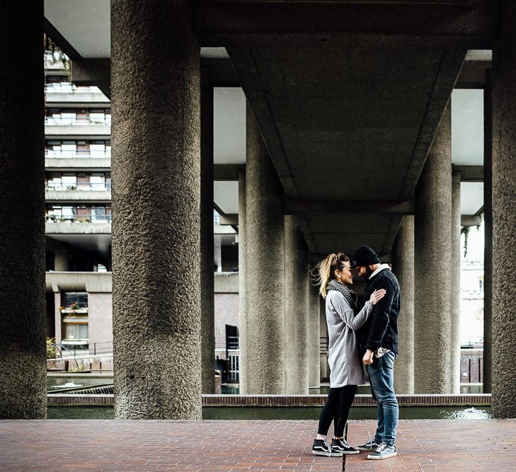 London Engagement Shoot At The Barbican