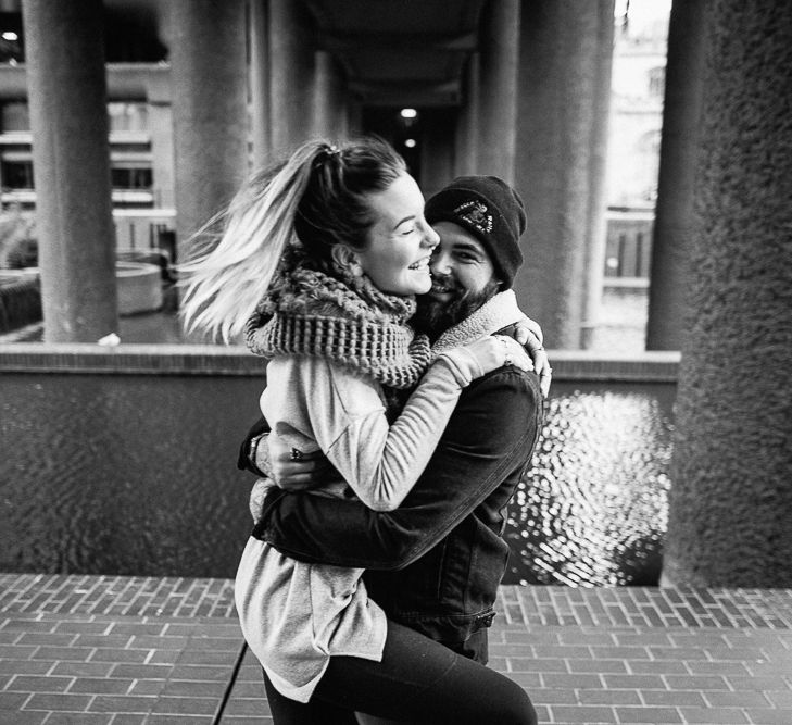 London Engagement Shoot At The Barbican