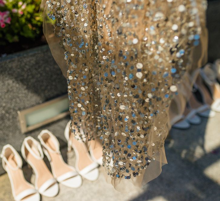 Sequinned Dress For Bride