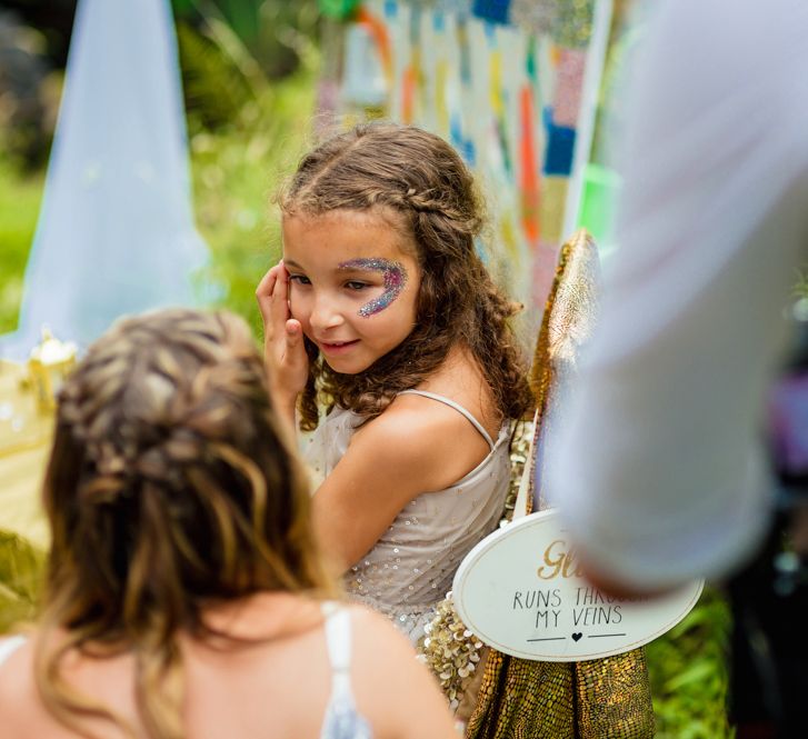 Glitter Face Paint