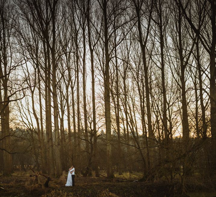 Golden Hour Engagement Pre Wedding Shoot At Thetford Forest Norfolk Suffolk With Stylish Couple And Images From Gione Da Silva