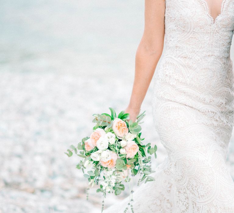 Sicily Elopement Wedding With Bride In Wtoo By Watters And BHLDN Accessories With Images From Sarah Jane Ethan Photography