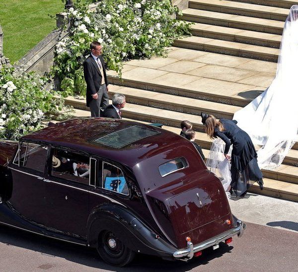 Meghan Markle And Prince Harry Wedding Ceremony St George's Chapel Windsor // Meghan Markle In Claire Waight Keller for Givenchy