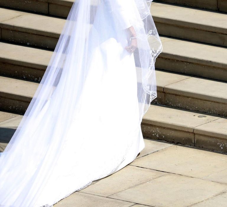 Meghan Markle And Prince Harry Wedding Ceremony St George's Chapel Windsor // Meghan Markle In Claire Waight Keller for Givenchy