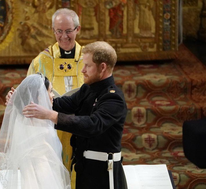 Meghan Markle And Prince Harry Wedding Ceremony St George's Chapel Windsor