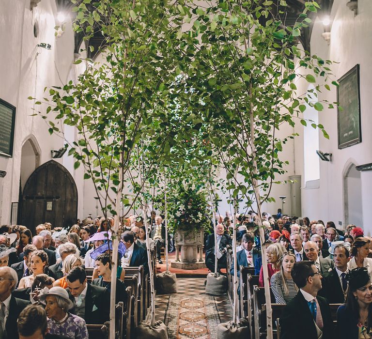 Tree Wedding Ceremony Decor