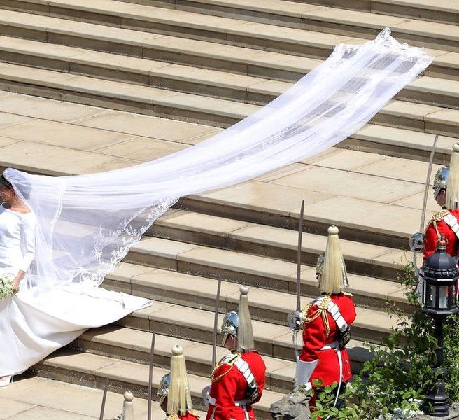 Meghan Markle And Prince Harry Wedding Ceremony St George's Chapel Windsor // Meghan Markle In Claire Waight Keller for Givenchy