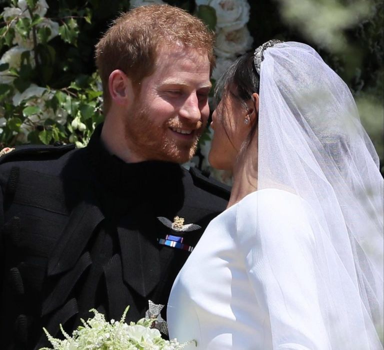 Meghan Markle And Prince Harry Wedding Ceremony St George's Chapel Windsor // Meghan Markle In Claire Waight Keller for Givenchy