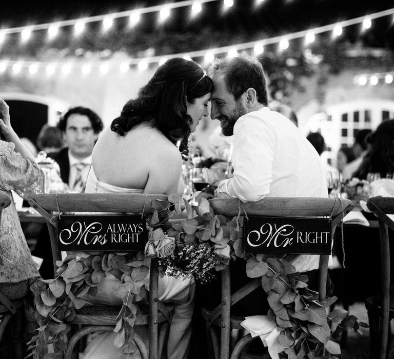 Romantic Bride & Groom Portrait