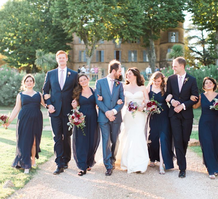 Navy Wedding Party