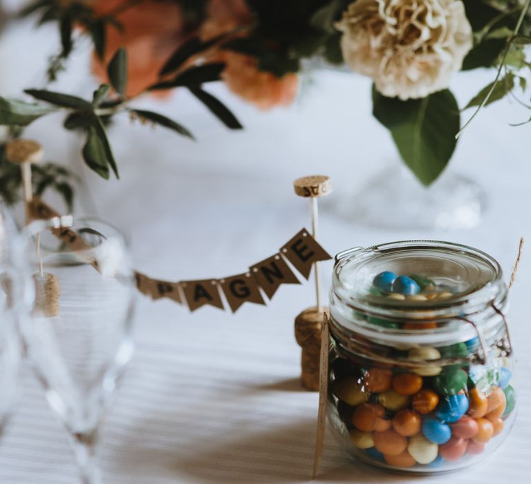 Elegant French Chateau Wedding With Bride In Catherine Deane & Bridesmaids In Navy ASOS Dresses Images By Green Antlers Photography