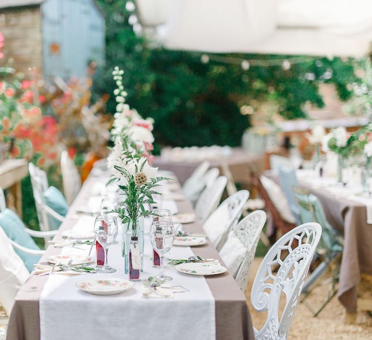 Secret Garden Reception at Castle Cottage Cafe, Oakham | White Stag Wedding Photography