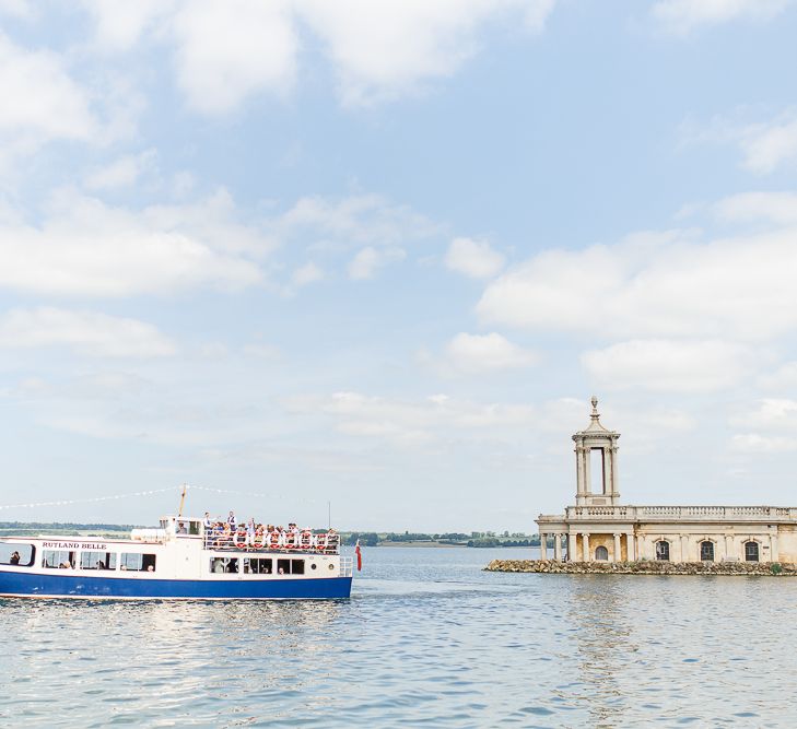 Rutland Water Cruises | Normanton Church on Rutland Water | White Stag Wedding Photography