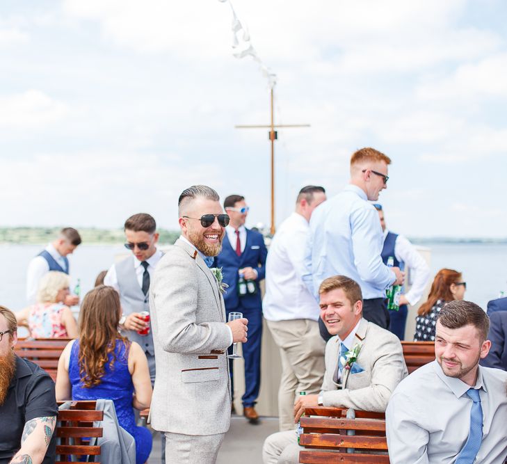 Rutland Water Cruises | Normanton Church on Rutland Water | White Stag Wedding Photography