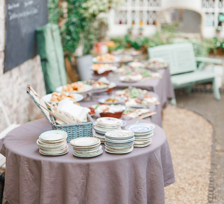 Secret Garden Reception at Castle Cottage Cafe, Oakham | White Stag Wedding Photography