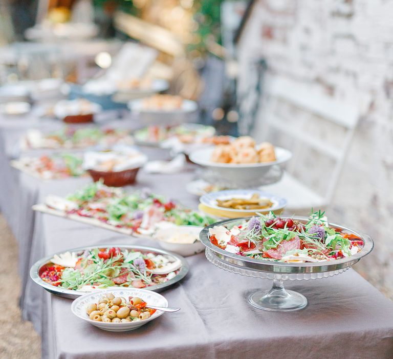 Secret Garden Reception at Castle Cottage Cafe, Oakham | White Stag Wedding Photography