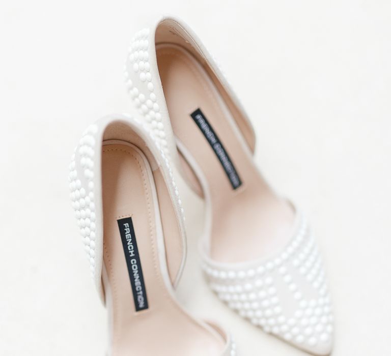 French Connection Bridal Shoes | White Stag Wedding Photography