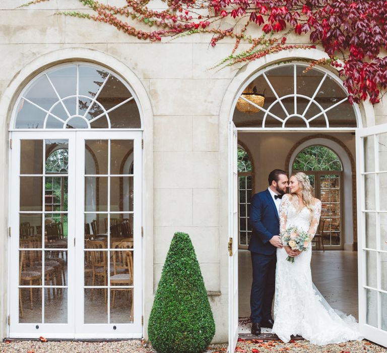 Bride & Groom Northbrook Park, Surrey Wedding