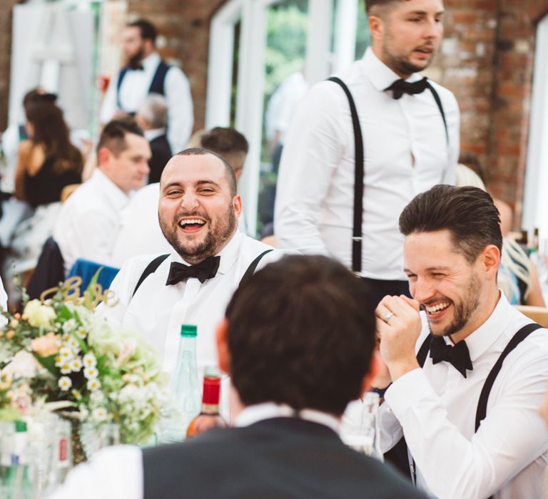 Wedding Guests at Northbrook Park Wedding Reception