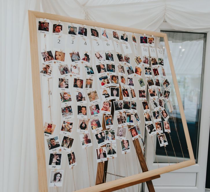 Polaroid Picture Table Plan