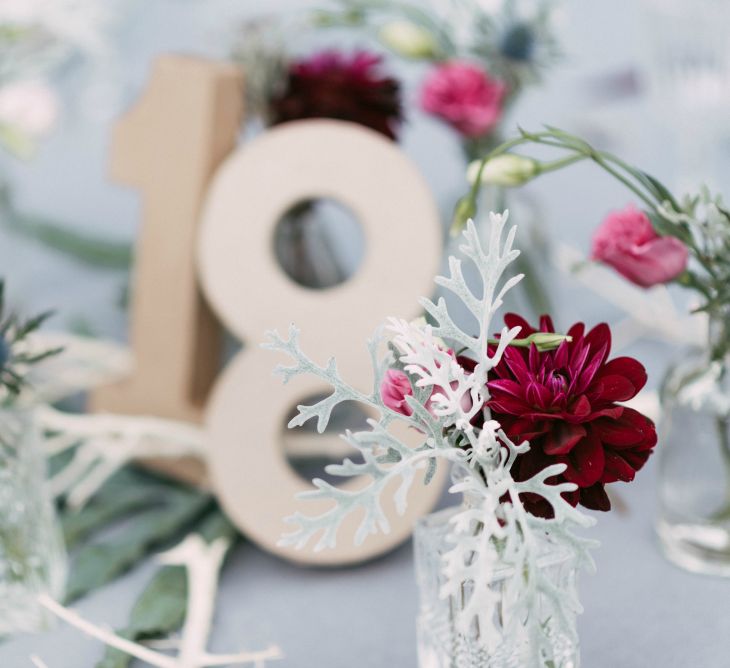 Table Number & Centrepiece