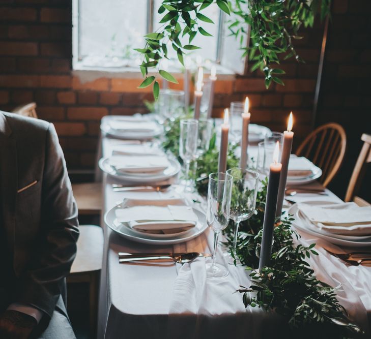 Modern Minimalism Wedding Shoot At Victoria Warehouse