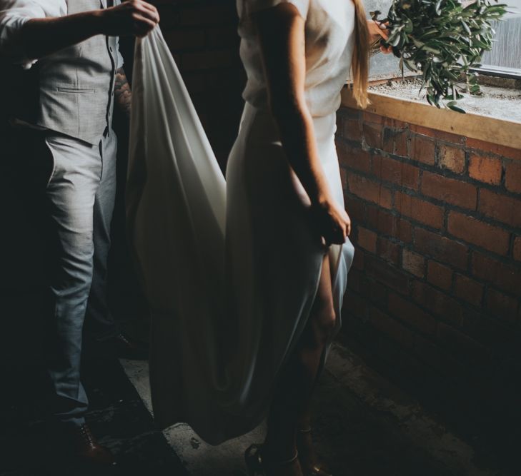 Modern Minimalism Wedding Shoot At Victoria Warehouse