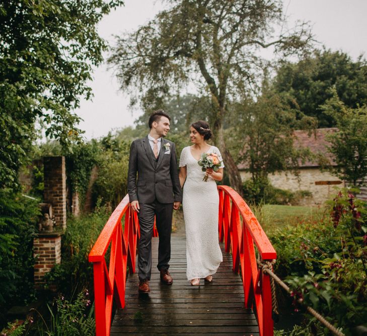 Ratsbury Barn Wedding With Bride In Eliza Jane Howell & Bridesmaids In Coast With Images From Frances Sales Photography